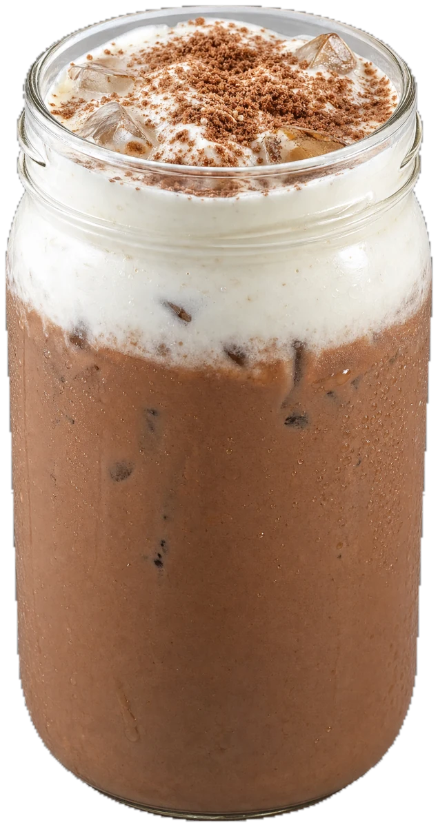 Ice salted milo milk (Sữa Milo Muối)